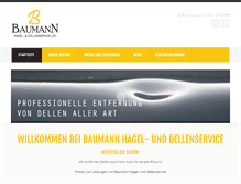 Tablet Screenshot of baumann-vs.de